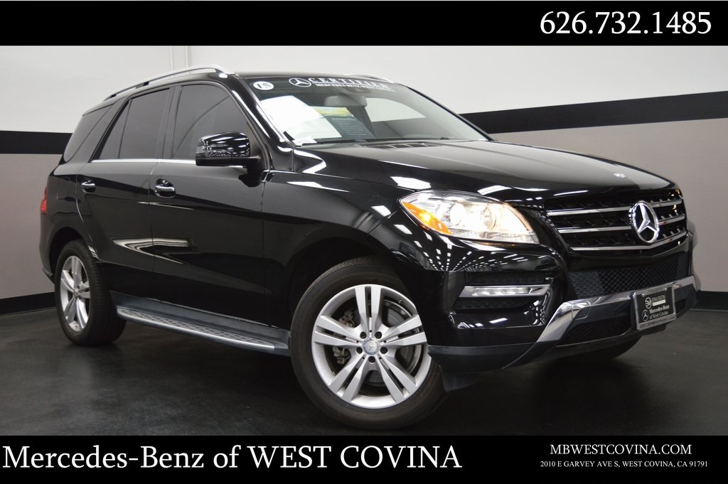 Certified Pre Owned 2015 Mercedes Benz M Class Ml 350 Rwd